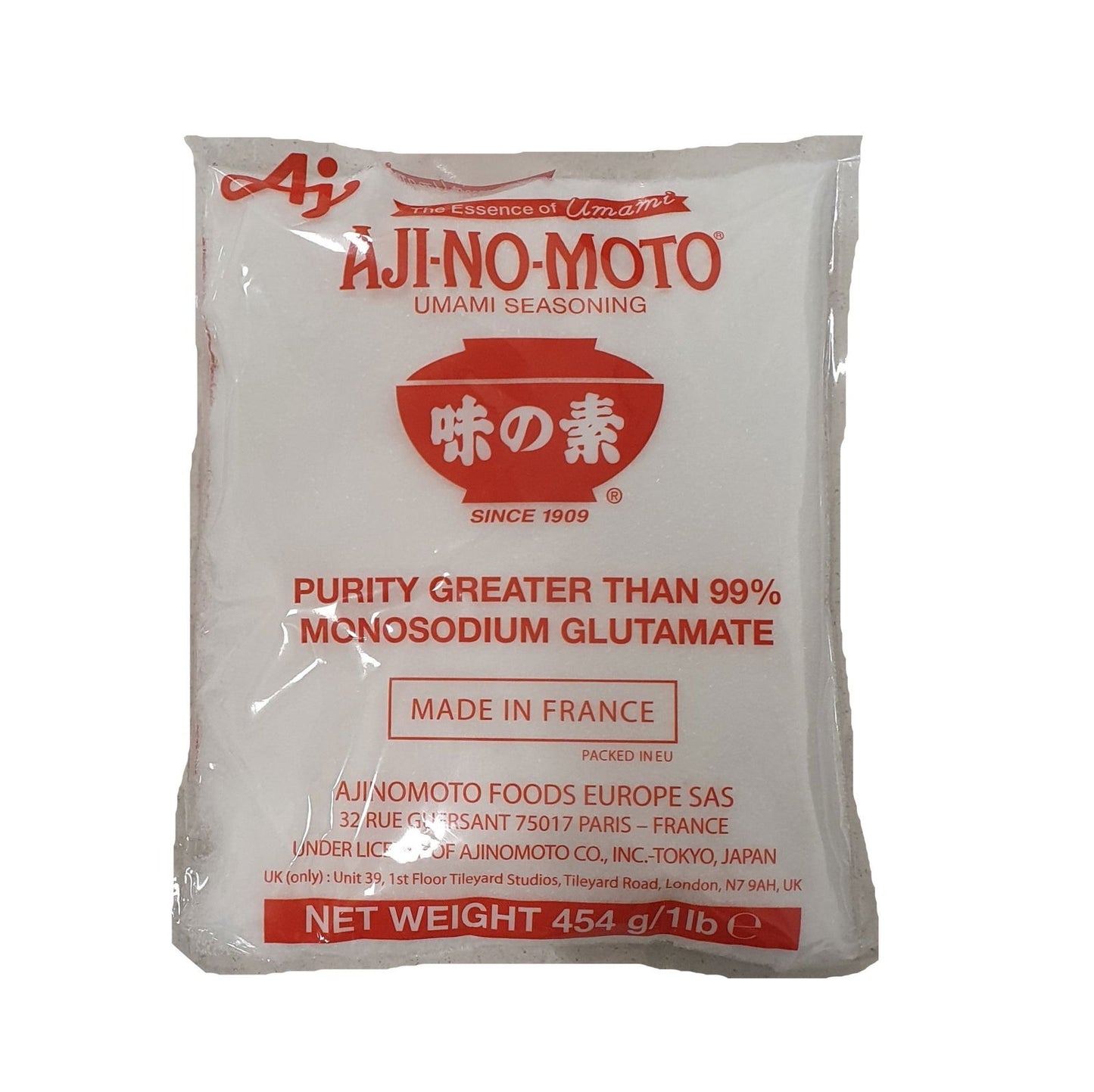 Ajinomoto Natriumglutamat 454g