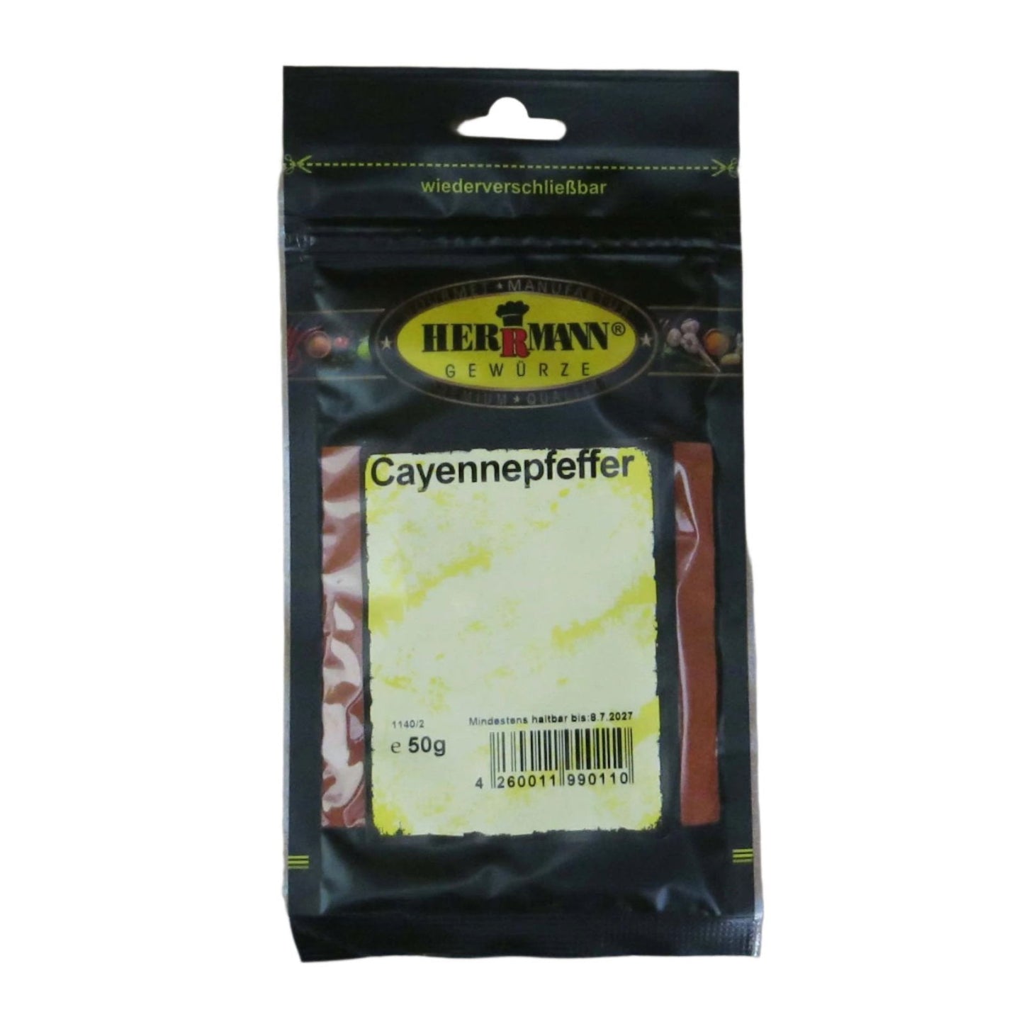 Herrmann Gewürze Cayennepfeffer 50g