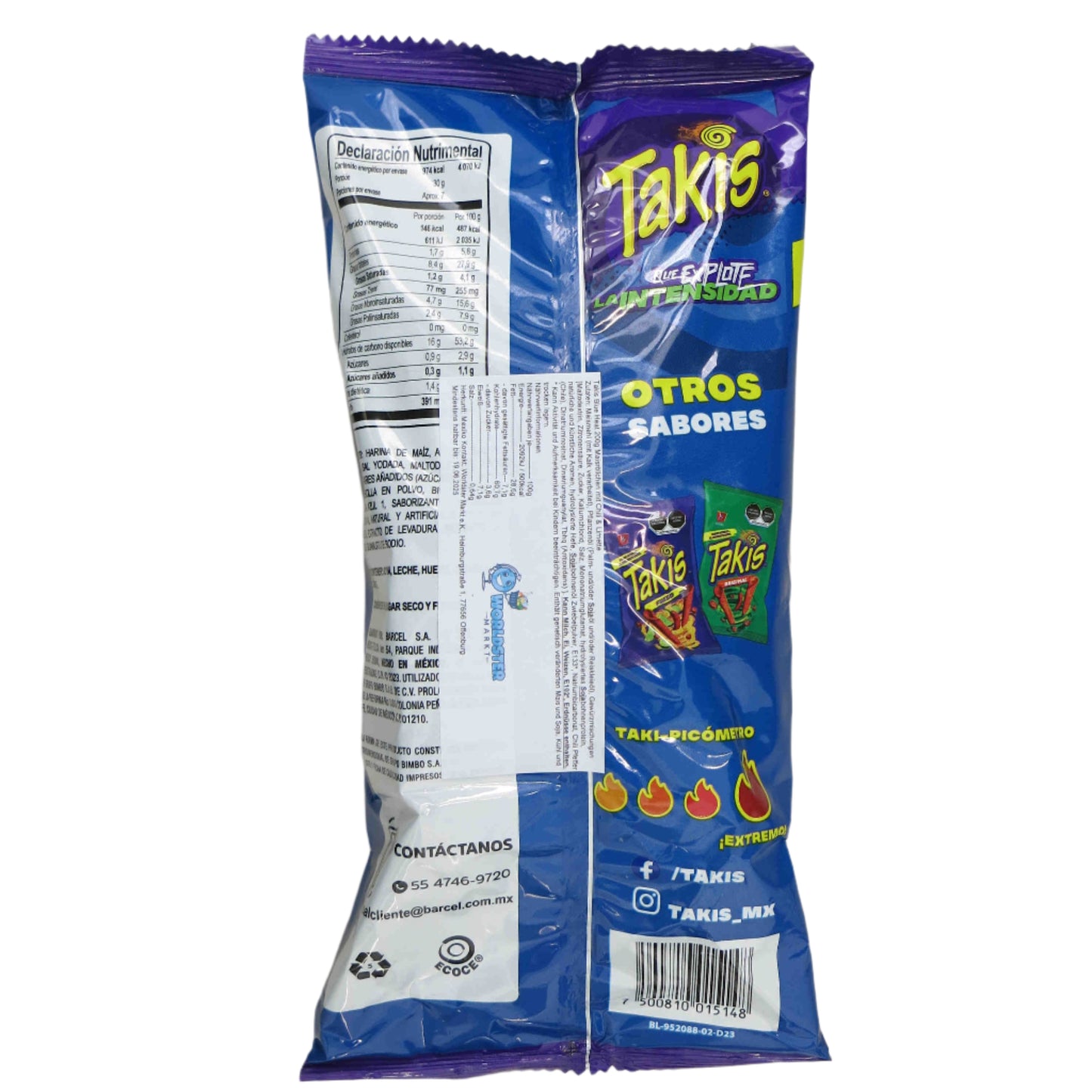 Takis Blue Heat 200g