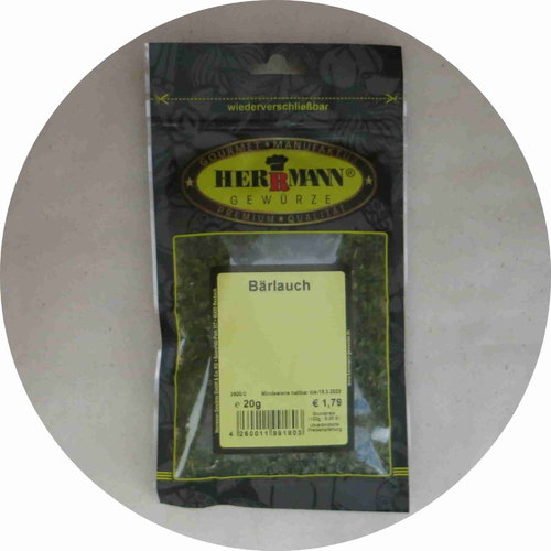 Herrmann Gewürze Bärlauch 20g