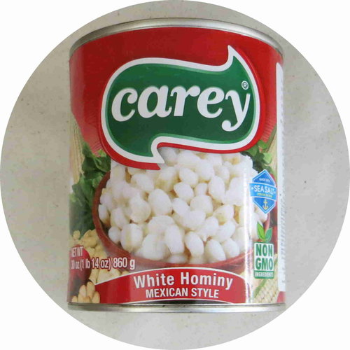 Carey Maiz Pozolero Blanco 830g Brutto / 556g Netto
