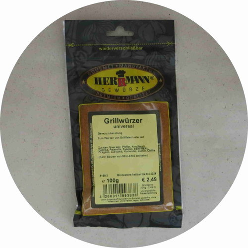 Herrmann Gewürze Grillwürzer universal 100g