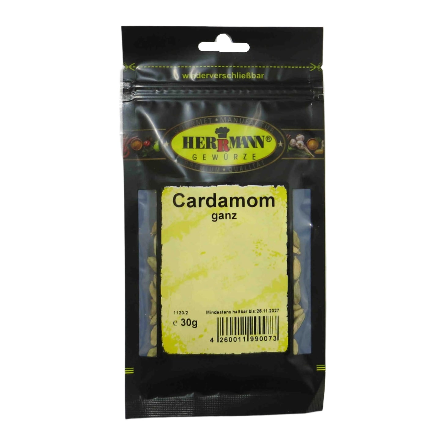 Herrmann Gewürze Cardamom ganz 30g
