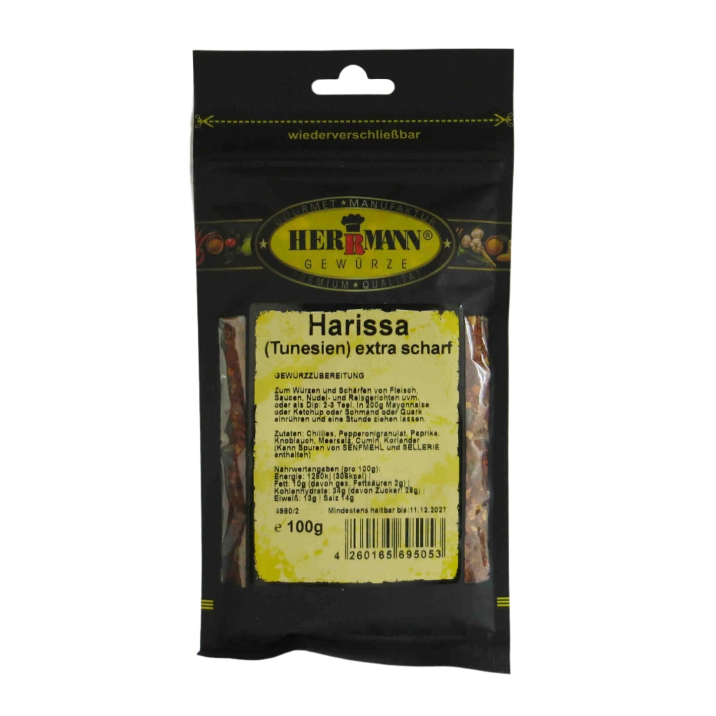 Herrmann Gewürze Harissa Tunesien 100g