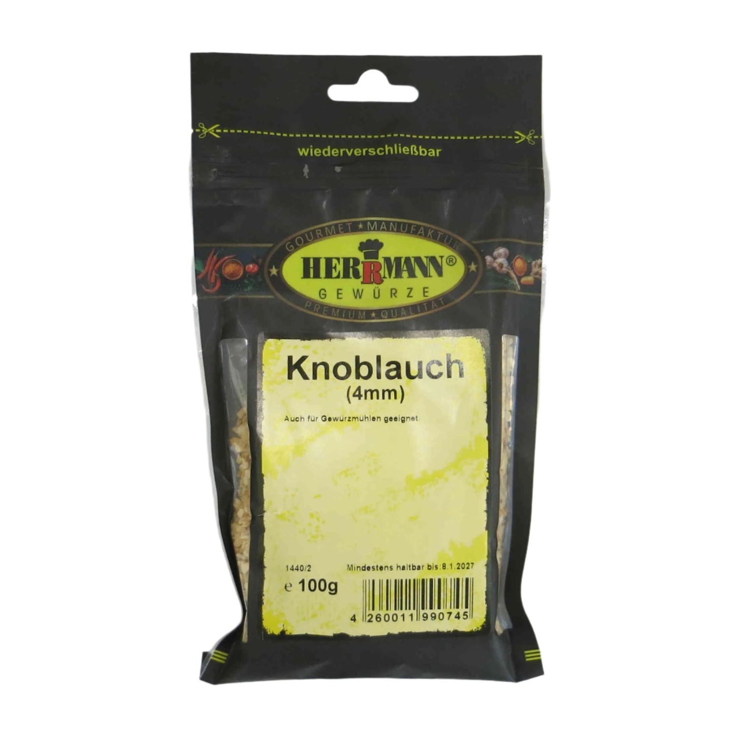 Herrmann Gewürze Knoblauch 4mm 100g