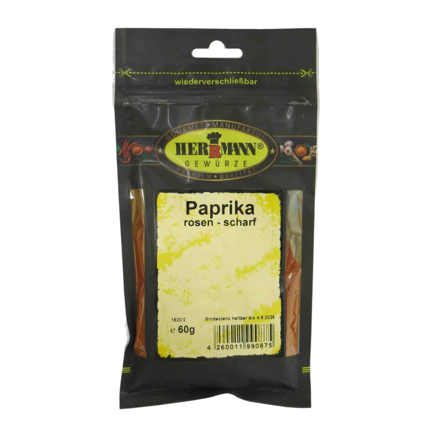 Herrmann Gewürze Paprika rosen scharf 60g