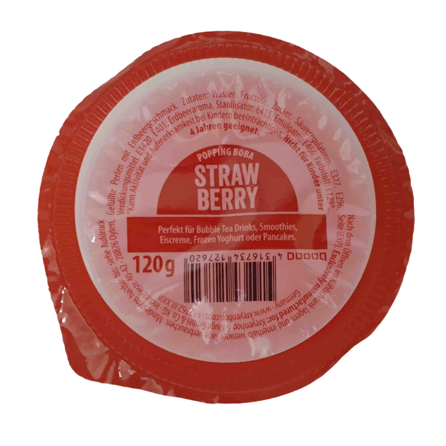 Popping Boba Erdbeere 120 g