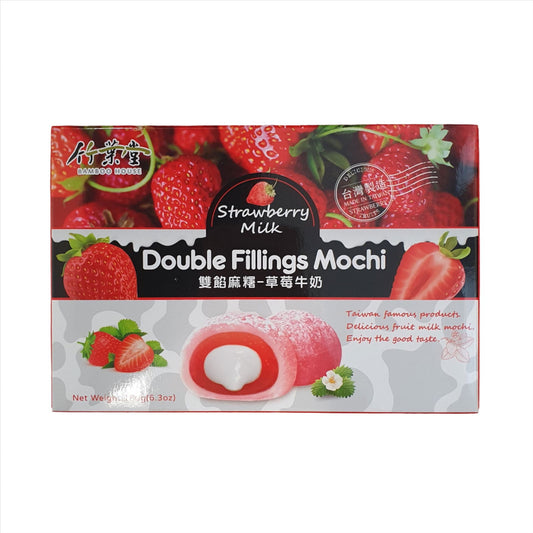 Bamboo House Mochi Erdbeere Milch 180g 