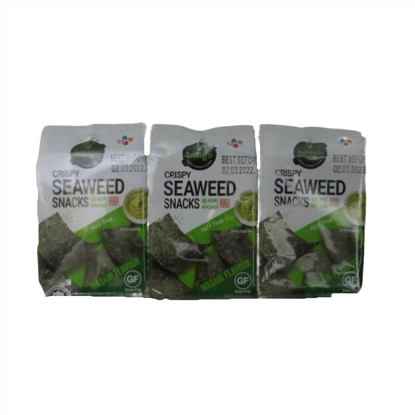 Bibigo Seetangsnack Wasabi 15g 