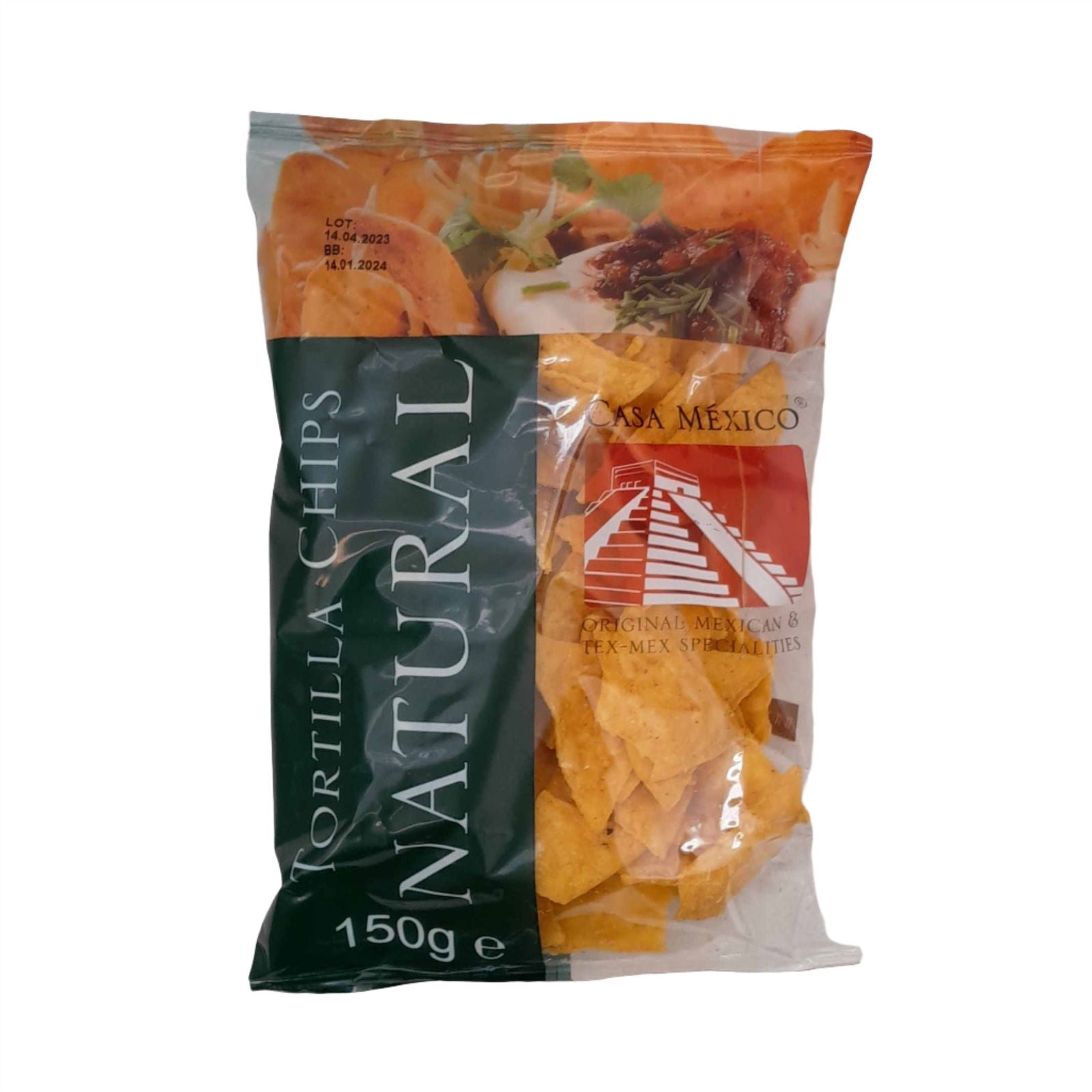 CM Tortilla Chips Natural 150g 