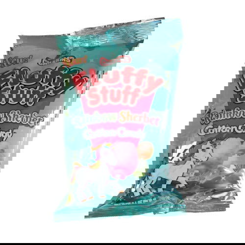 Charms Fluffy Stuff Rainbow Sherbet Cotton Candy 60g 