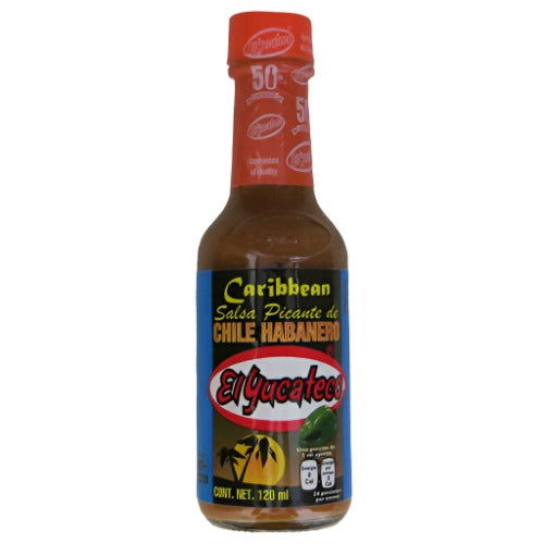 El Yucateco Caribbean Hot Sauce 120ml 