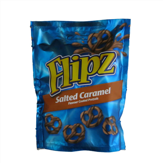 Flipz Salted Caramel Pretzels 90g (UK) 