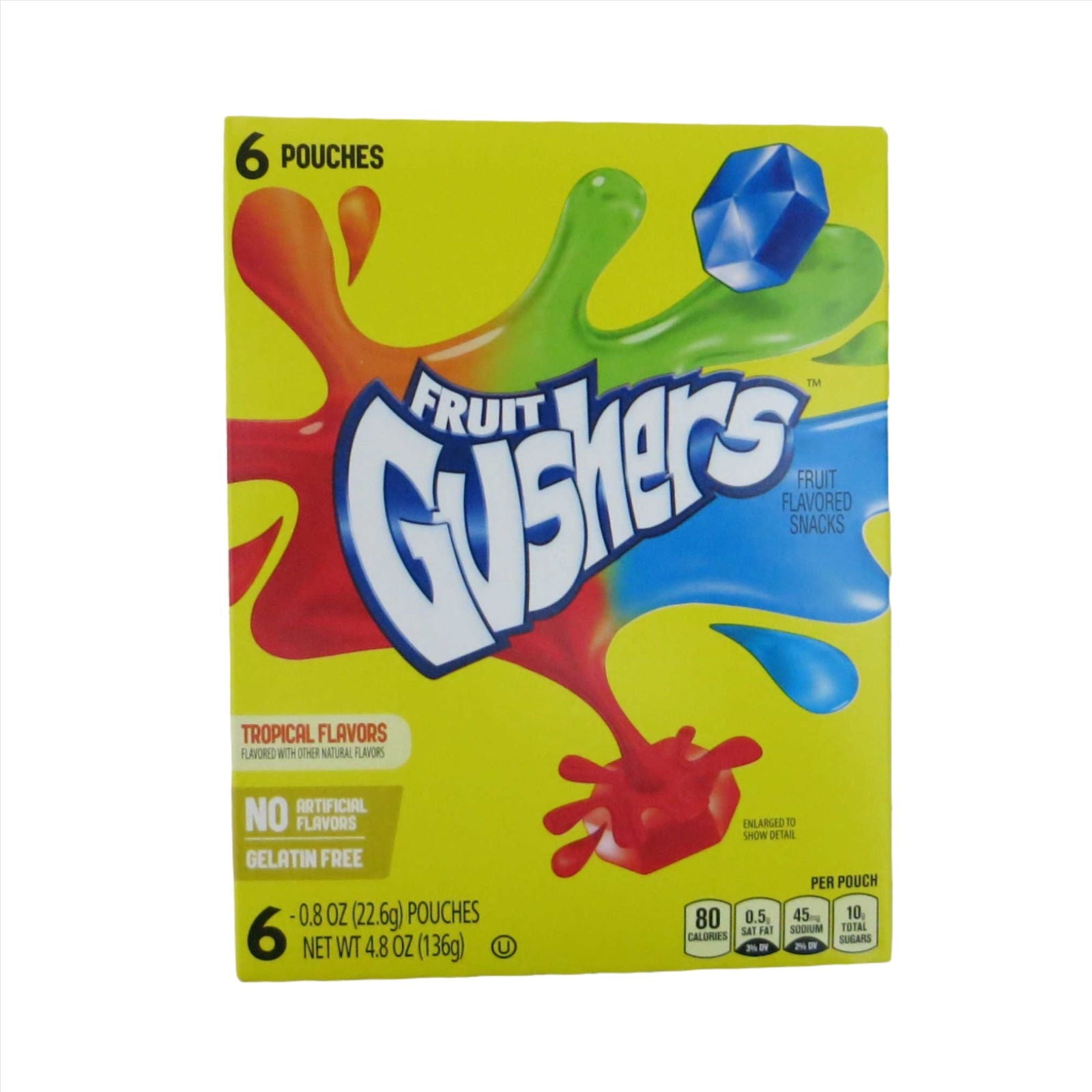 Fruit Gushers Tropical Flavors 136g 