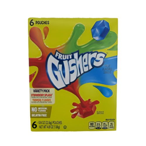 Fruit Gushers Variety Pack 136g 