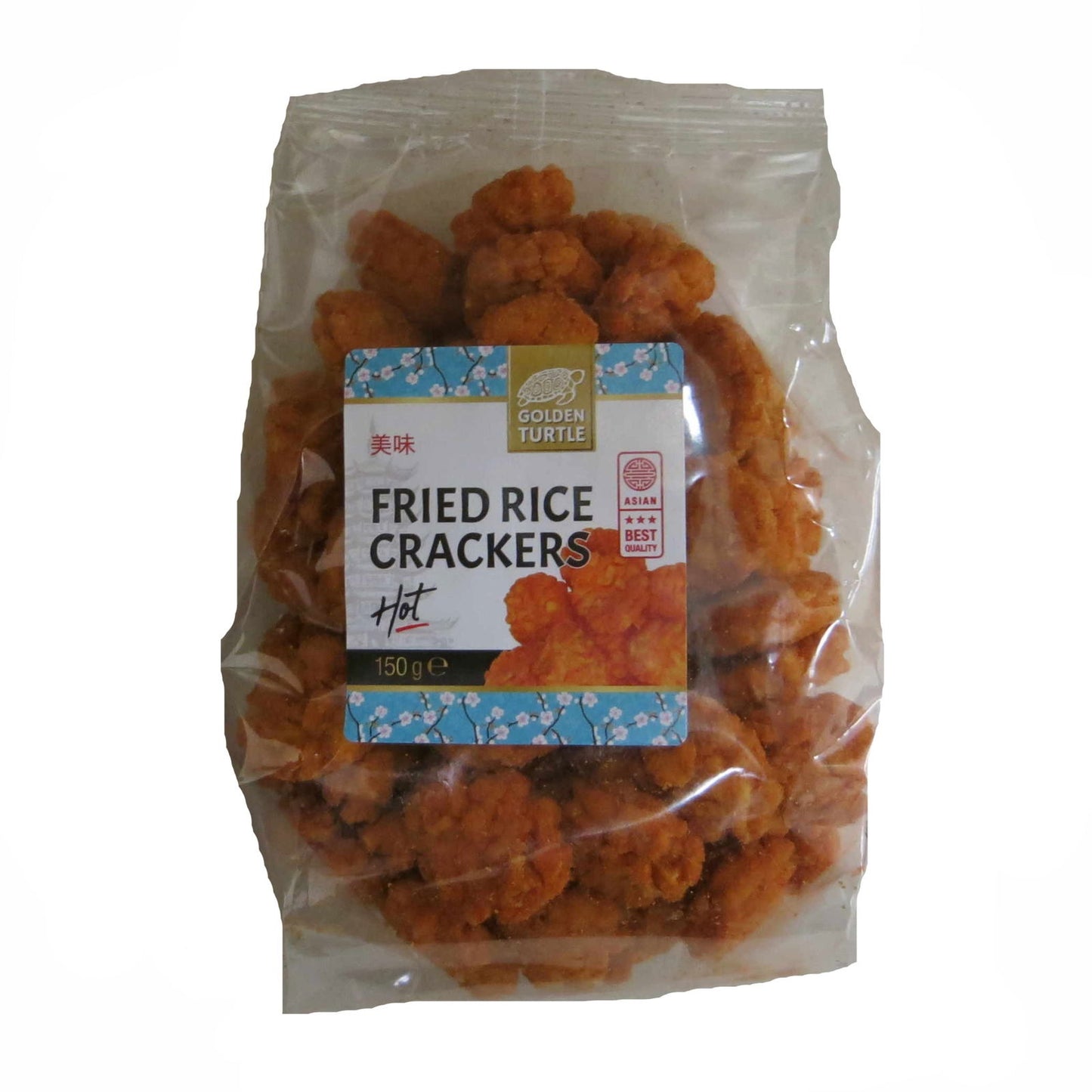 Golden Turtle Fried Rice Crackers 150g 