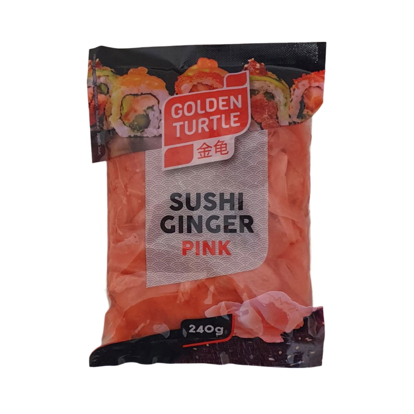 Golden Turtle Sushi Ingwer Pink 240g 