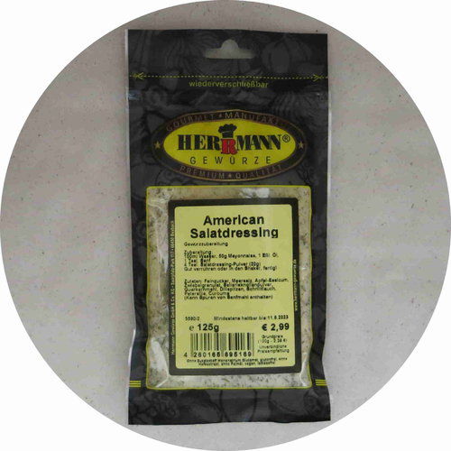 Herrmann Gewürze American Salatdressing 125g 