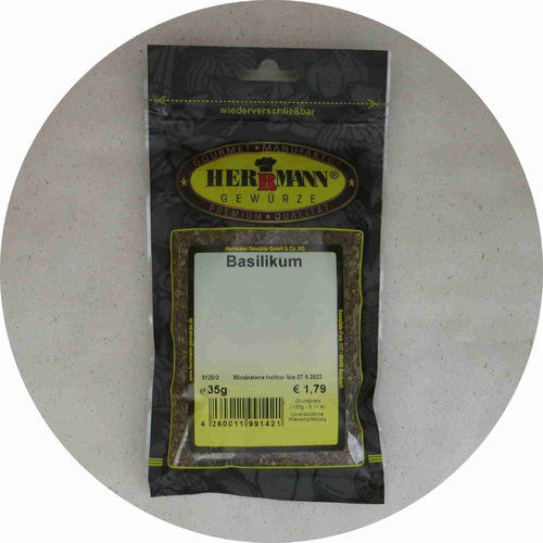 Herrmann Gewürze Basilikum 35g 