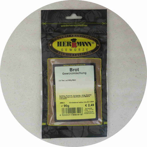 Herrmann Gewürze Brotgewürz 90g 