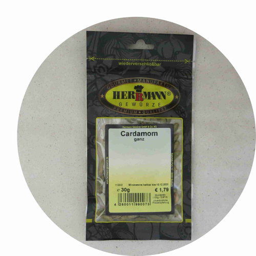 Herrmann Gewürze Cardamom ganz 30g 