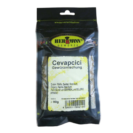 Herrmann Gewürze Cevapcici Gewürz 80g 