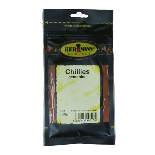 Herrmann Gewürze Chillies gemahlen 50g 