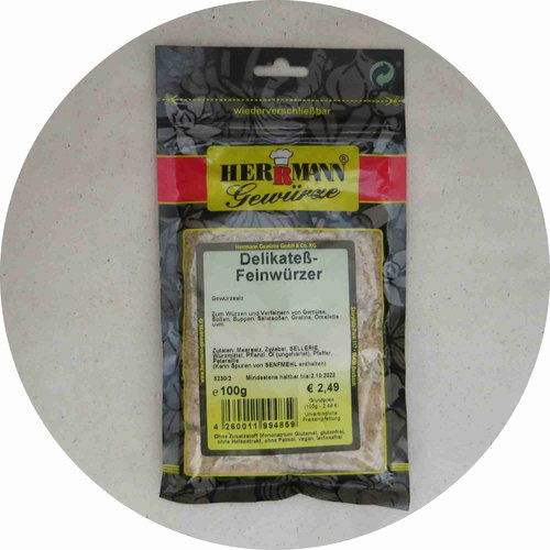 Herrmann Gewürze Delikatess-Feinwürzer 100g 