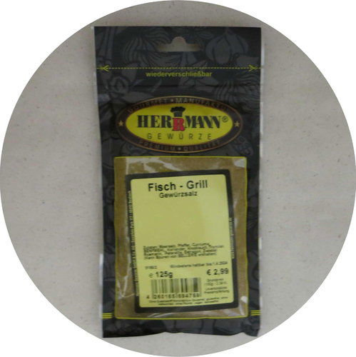 Herrmann Gewürze Fisch Grill Gewürz 125g 