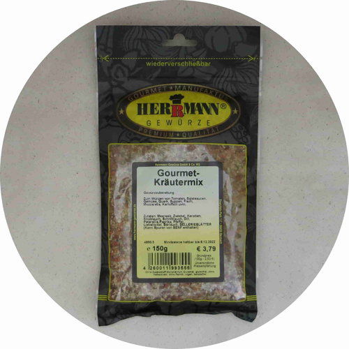 Herrmann Gewürze Gourmet Kräutermix 150g 