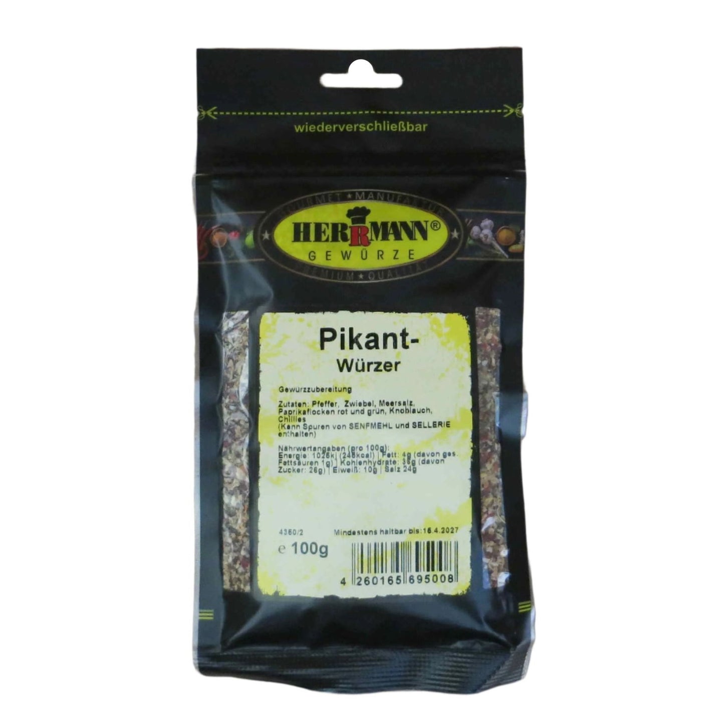 Herrmann Gewürze Pikant Würzer 100g 