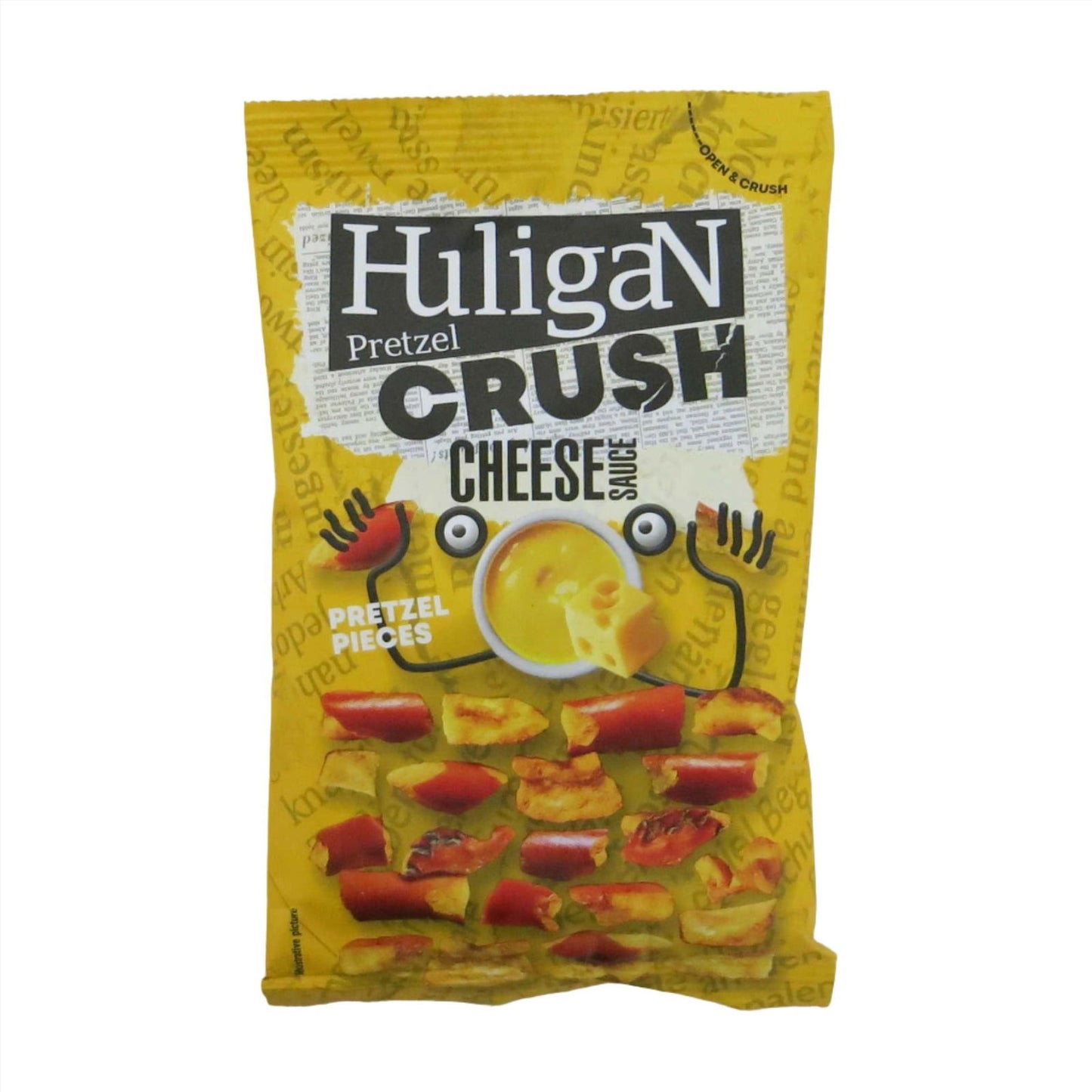 HuligaN Pretzel Crush Cheese 65g (UK) 