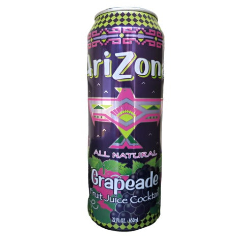 Arizona Iced Tea Grapeade 680ml +0,25€ DPG Einwegpfand - Worldster Markt e.K.