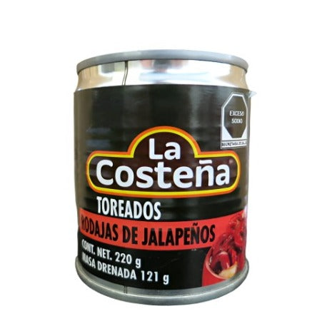 La Costena Jalapenos Rojos Toreados 220g Brutto / 121g Netto - Worldster Markt e.K.