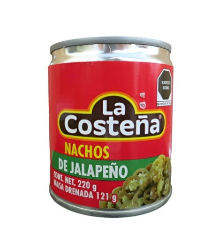 La Costena Nachos Pickled Jalapeno 220g Brutto / 121g Netto - Worldster Markt e.K.