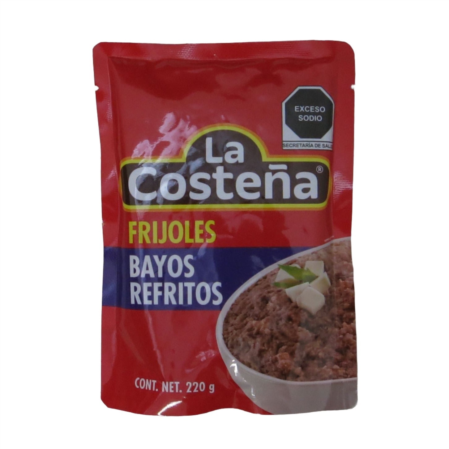 La Costena Frijoles Bayos Refritos 220g 