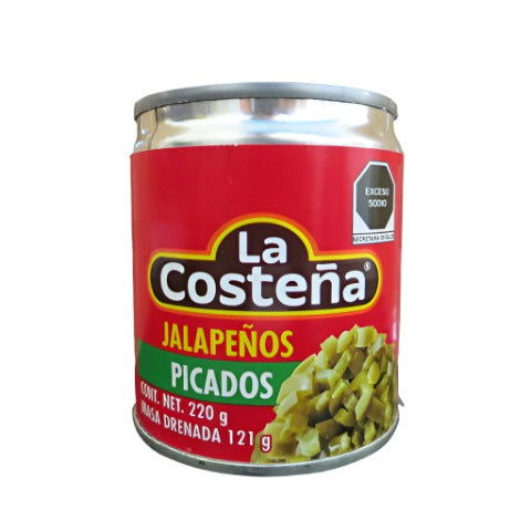 La Costena Jalapenos Picados en Escabeche 220g / 121g 