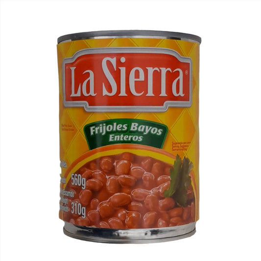 La Sierra Frijoles Bayos Enteros 560g / 310g 