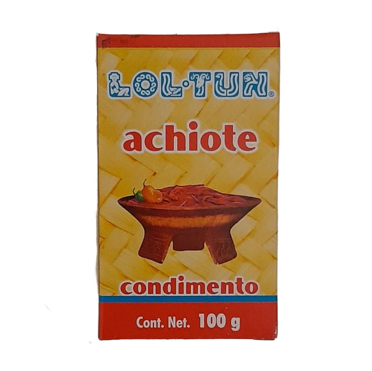 Lol Tun Condimento Achiote 100g 