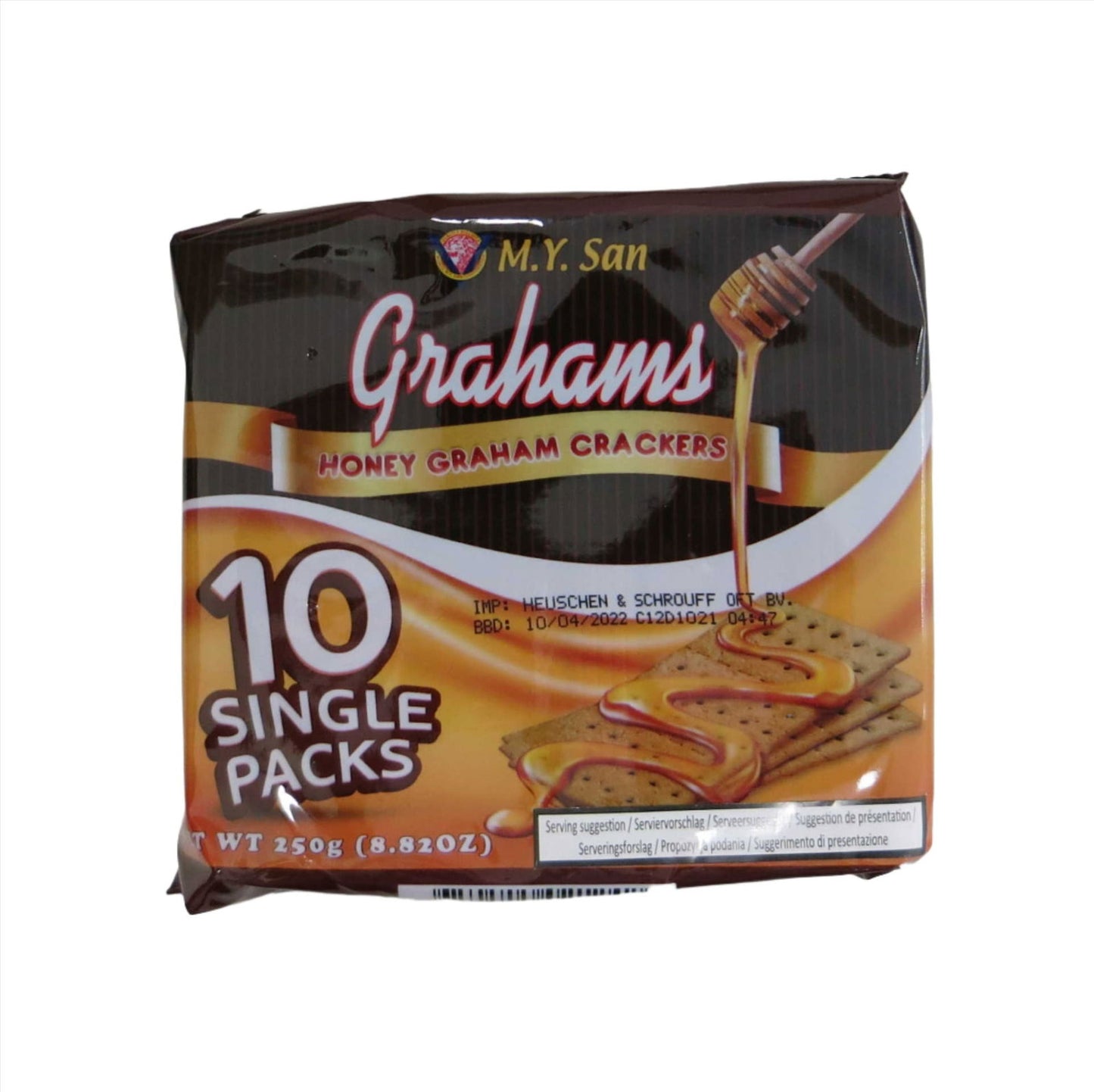 M.Y. San Grahams Cracker Honey 250g 