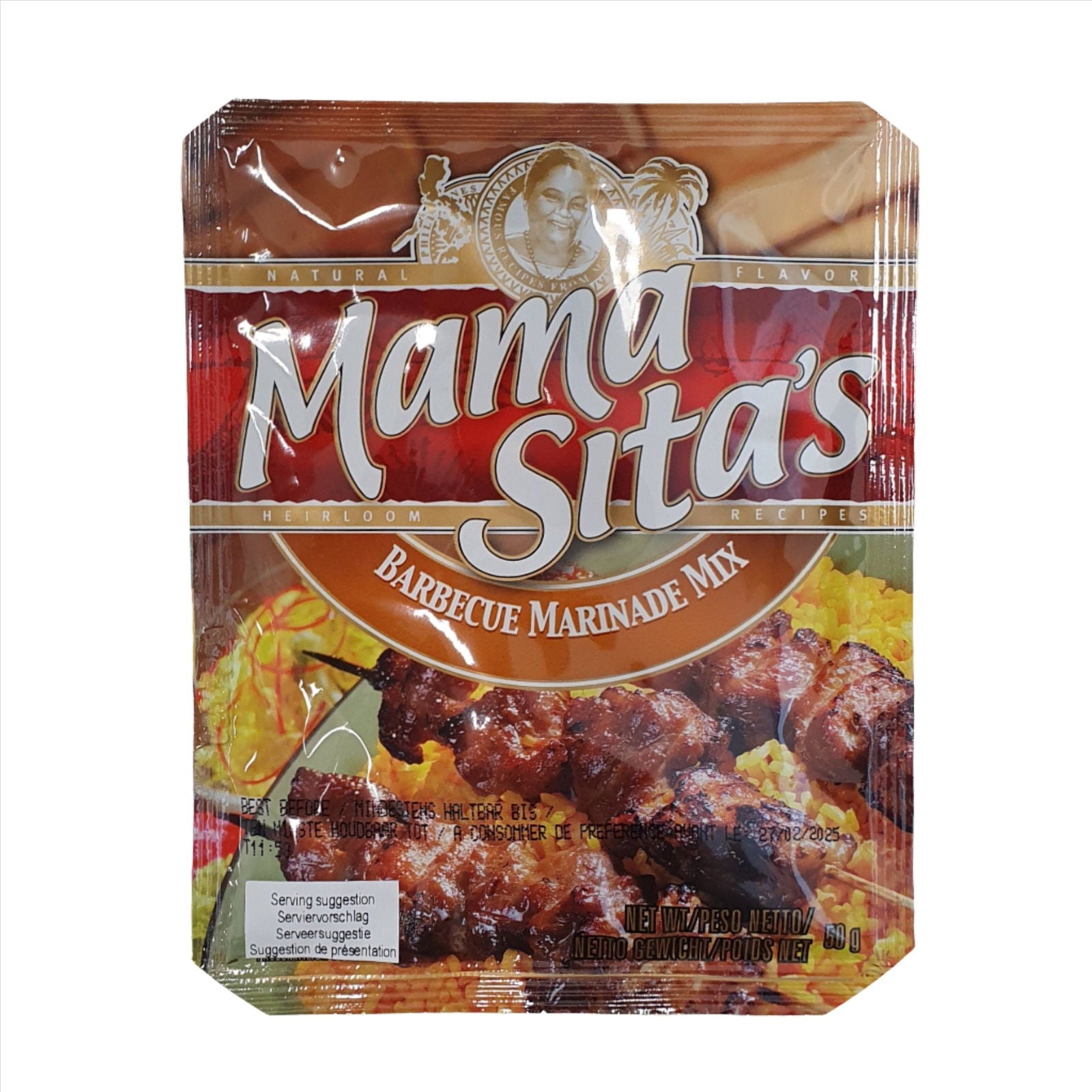 Mama Sitas BBQ Marinade 50g 