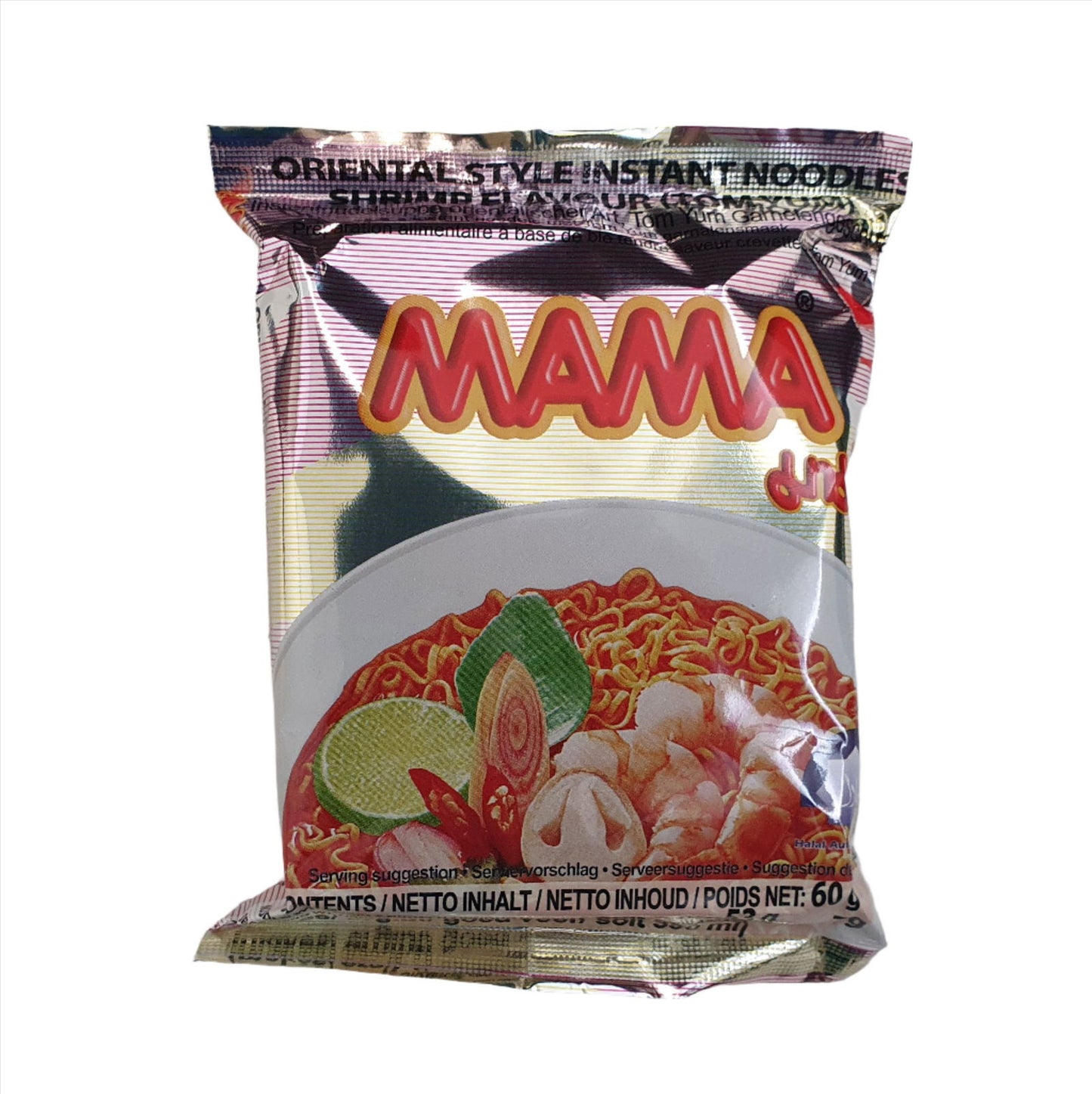 Mama Tom Yum Shrimp 60g 