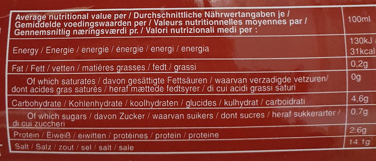 Marca Pina Sojasauce 750 ml 