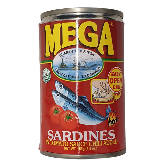 Mega Sardinen in Toma.sauce Chili 155g 