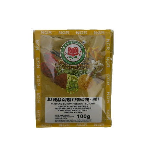 NGR Currypulver Madras scharf 100g 