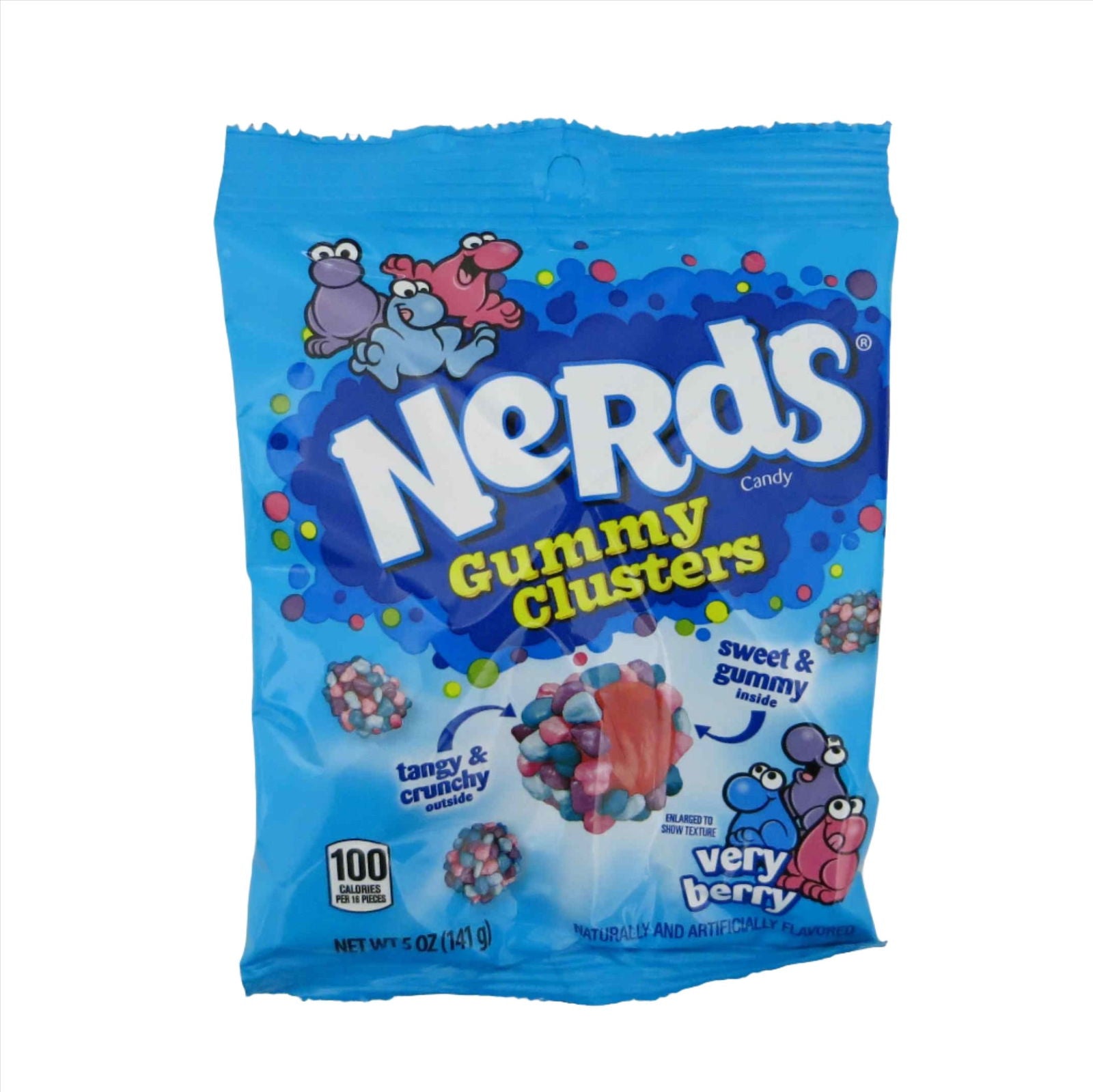 Nerds Gummy Clusters Very Berry 141g 