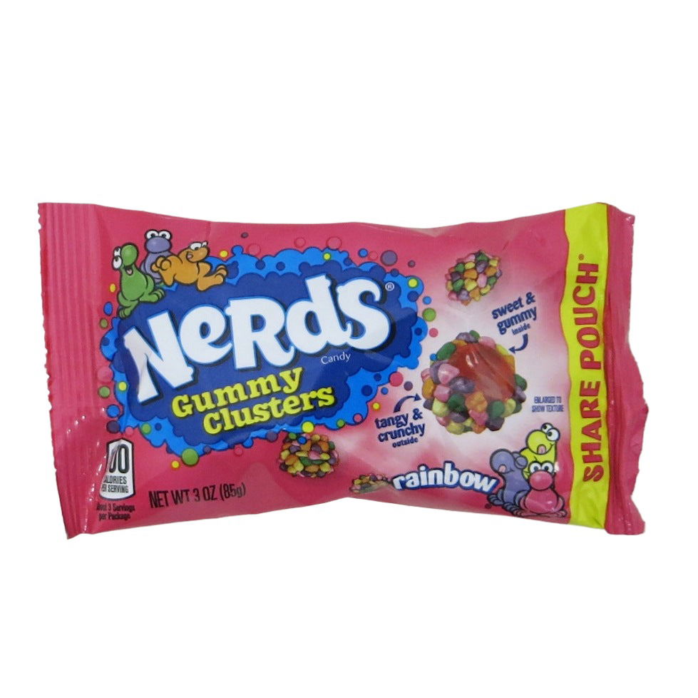 Nerds Rainbow Gummy Clusters 85g 