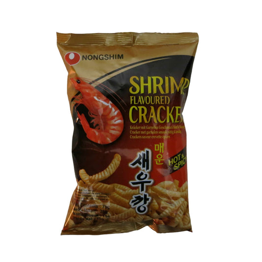 Nongshim Cracker Shrimps hot spicy 75g 