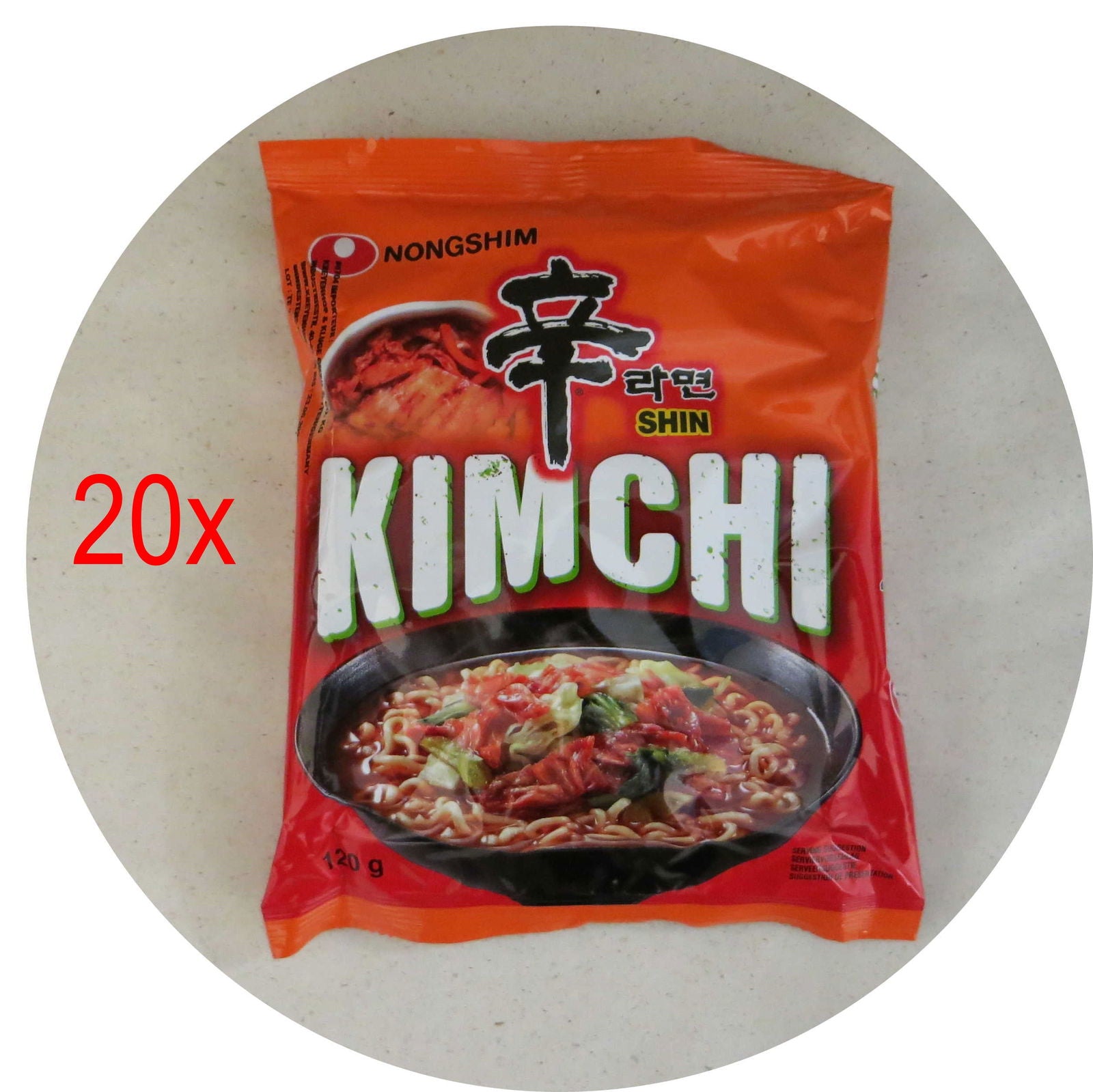 Nongshim Kimchi 20x120g 