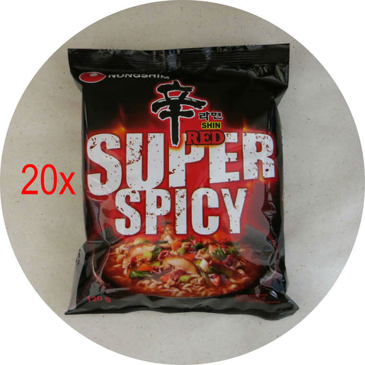 Nongshim Red Shin Ramyun Spicy 20x120g 